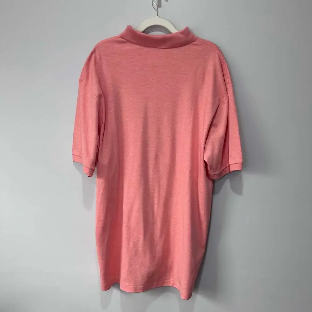 Polo Ralph Lauren Men's Classic Fit Soft Cotton Polo Shirt Salmon Heather LT